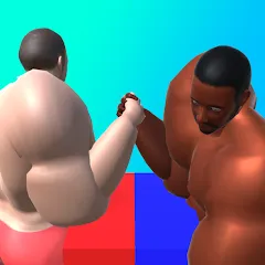 Взломанная Arm Wrestling Master (Армвреслинг мастер)  [МОД Много монет] - стабильная версия apk на Андроид