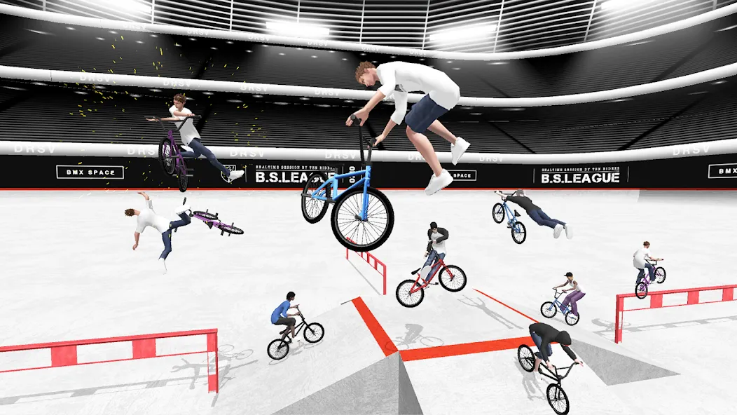 BMX Space (БМХ Спейс)  [МОД Mega Pack] Screenshot 1