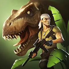 Скачать взломанную Jurassic Survival (Джурасик Сурвайвал)  [МОД Mega Pack] - последняя версия apk на Андроид