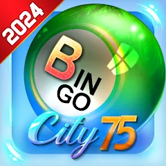 Скачать взлом Bingo City 75 : Bingo & Slots (Бинго Сити 75)  [МОД Unlimited Money] - стабильная версия apk на Андроид