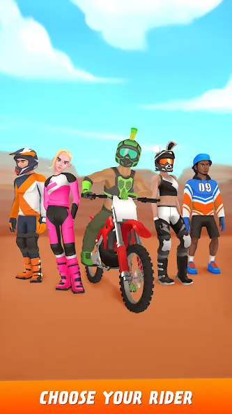 Max Air Motocross (Макс Эйр Мотокросс)  [МОД Меню] Screenshot 5