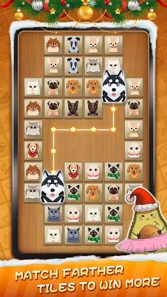 Tile Connect - Matching Games (Тайл Коннект)  [МОД Menu] Screenshot 3