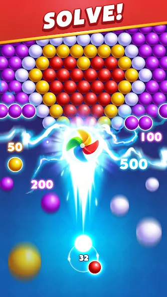 Bubble Shooter Royal Pop  [МОД Unlimited Money] Screenshot 4