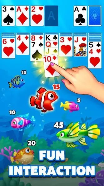 Solitaire Ocean  [МОД Все открыто] Screenshot 5