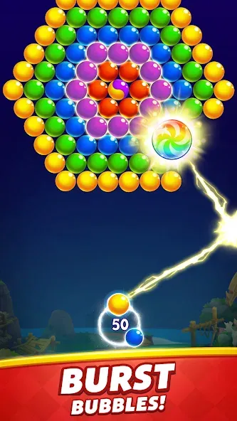 Bubble Shooter  [МОД Mega Pack] Screenshot 2