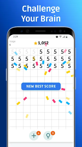 Number Crunch - Number Games (Намбер Пазл)  [МОД Много монет] Screenshot 1