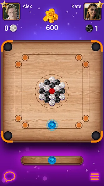 Carrom Lure - Disc pool game (Карром Лур)  [МОД Меню] Screenshot 4