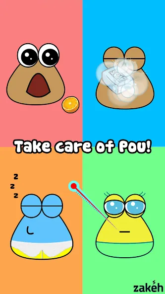 Pou (Пуо)  [МОД Все открыто] Screenshot 1