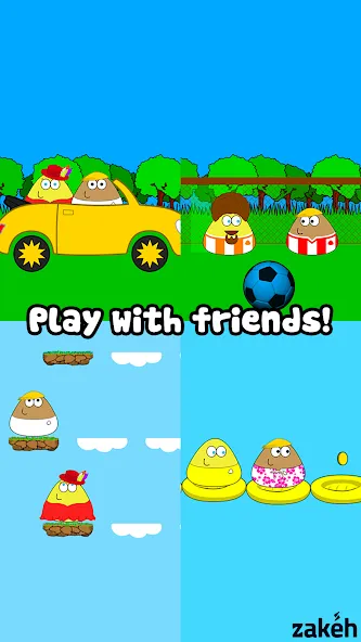 Pou (Пуо)  [МОД Все открыто] Screenshot 5