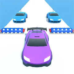 Взлом Merge Car Run - Evolution Race (Мердж Кар Ран)  [МОД Много денег] - полная версия apk на Андроид