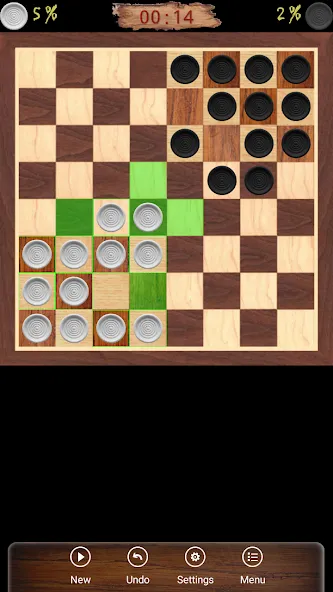 Ugolki - Checkers - Dama  [МОД Unlocked] Screenshot 1