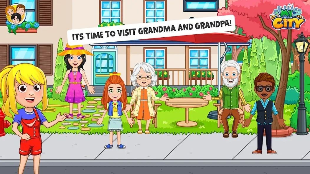 My City : Grandparents Home (Мой город)  [МОД Unlimited Money] Screenshot 1