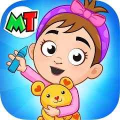 Скачать взломанную My Town : Daycare Game  [МОД Menu] - стабильная версия apk на Андроид