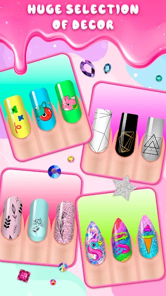 Nail Salon  [МОД Много монет] Screenshot 2