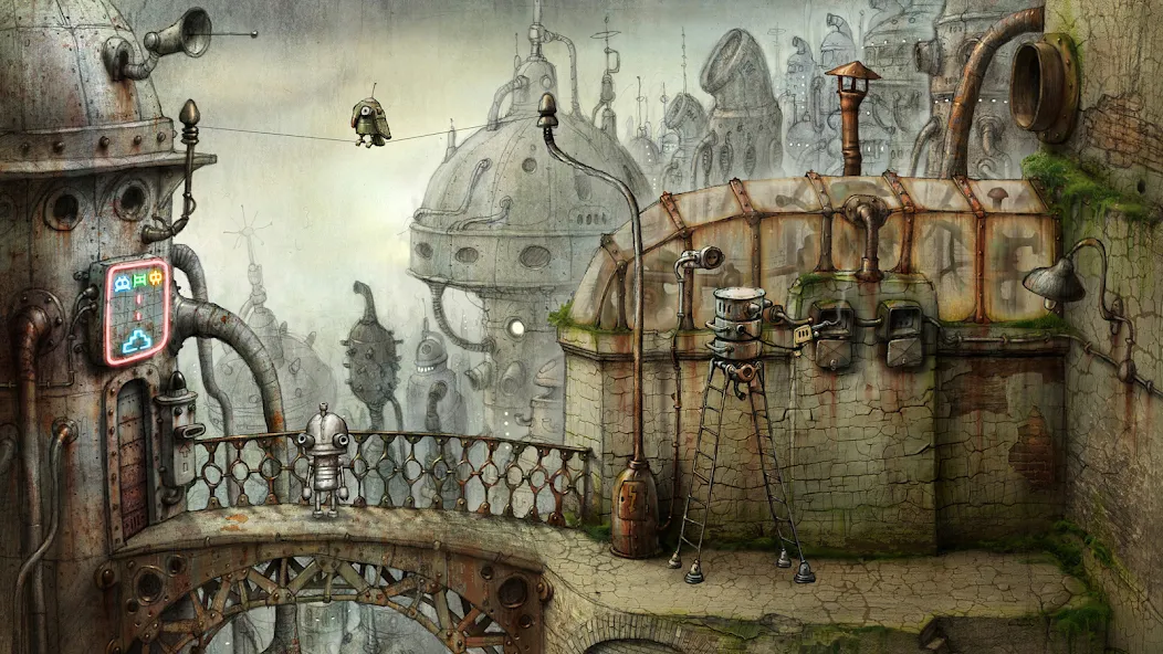 Machinarium Demo (Махинариум)  [МОД Много монет] Screenshot 4