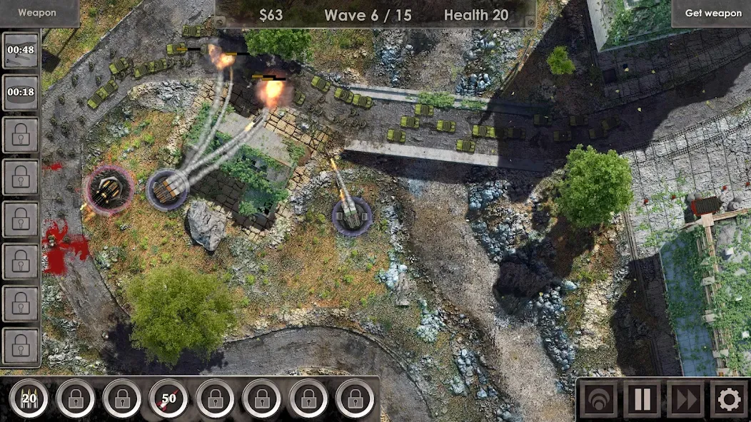 Defense Zone 3 HD (Дефенс Зон 3 )  [МОД Бесконечные деньги] Screenshot 1