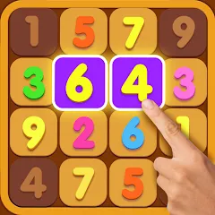 Взломанная Number Match: Ten Crush Puzzle (Намбер Матч)  [МОД Menu] - полная версия apk на Андроид