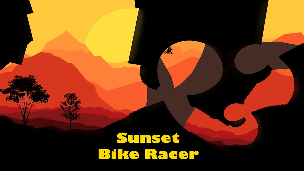 Sunset Bike Racer - Motocross (Сансет Байк Рейсер)  [МОД Mega Pack] Screenshot 1