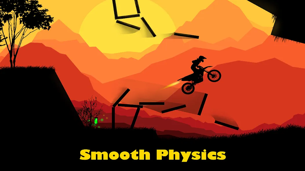 Sunset Bike Racer - Motocross (Сансет Байк Рейсер)  [МОД Mega Pack] Screenshot 3