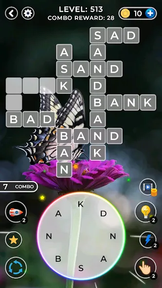 WOW4:Word Connect Offline Word (ВАУ 4)  [МОД Все открыто] Screenshot 2