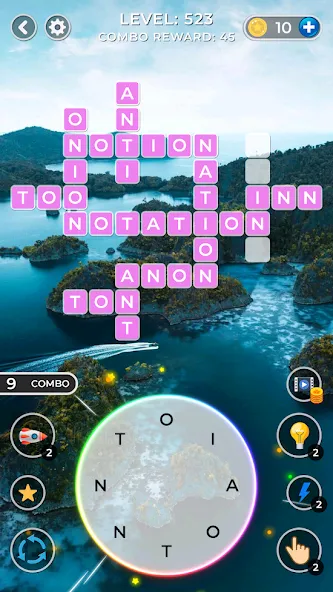 WOW4:Word Connect Offline Word (ВАУ 4)  [МОД Все открыто] Screenshot 3