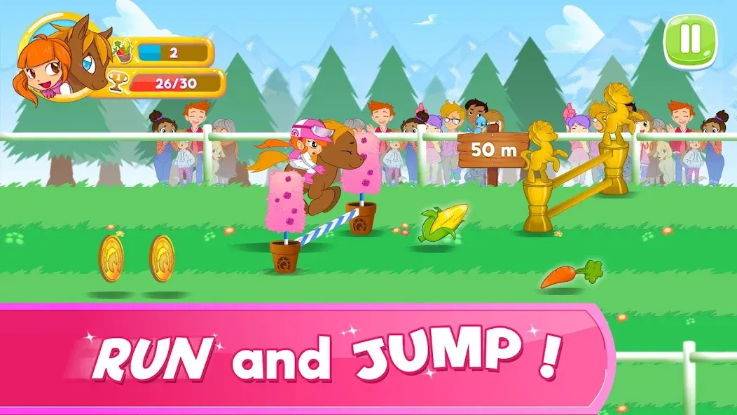 Pony Run : Magic Trails (Пони Ран)  [МОД Бесконечные монеты] Screenshot 5