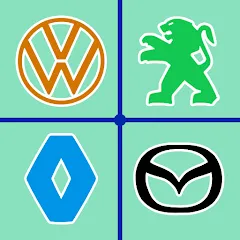 Взломанная Car Logo Quiz — Guess the Car  [МОД Unlocked] - полная версия apk на Андроид