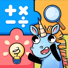 Взломанная Math&Logic games for kids  [МОД Unlocked] - последняя версия apk на Андроид