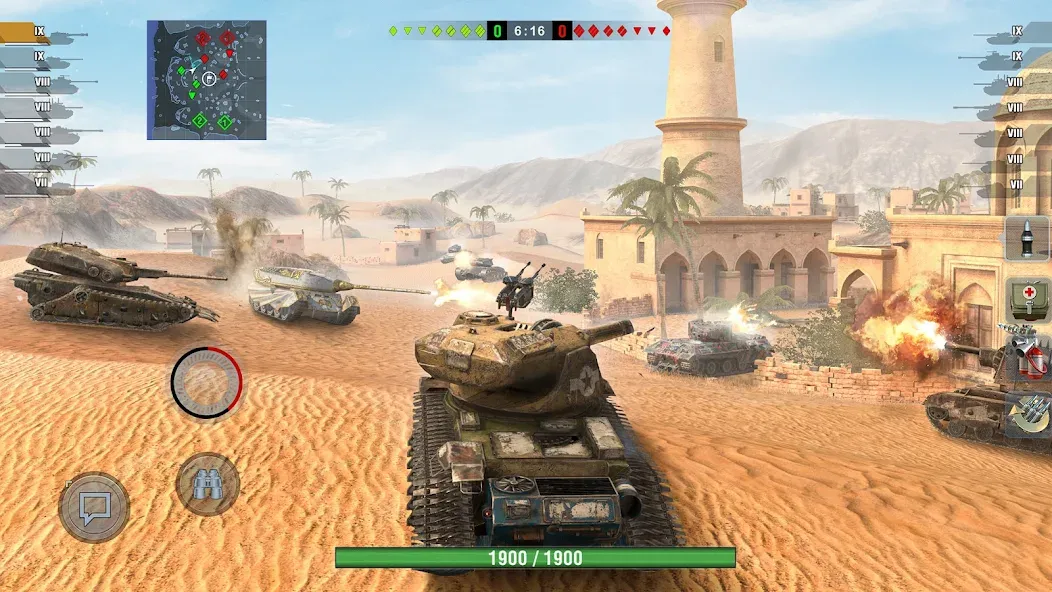 World of Tanks Blitz (Ворлд оф Танкс Блиц ПВП)  [МОД Меню] Screenshot 3