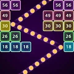 Скачать взломанную Neon bricks  [МОД Menu] - последняя версия apk на Андроид