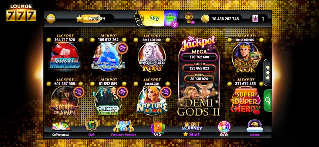 Lounge777 - Online Casino (Лаундж777)  [МОД Много денег] Screenshot 1