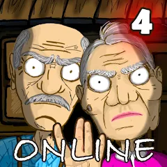 Взлом Grandpa & Granny 4 Online Game  [МОД Все открыто] - последняя версия apk на Андроид