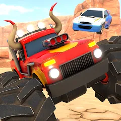 Взлом Crash Drive 3: Car Stunting (Крэш Драйв 3)  [МОД Много монет] - стабильная версия apk на Андроид