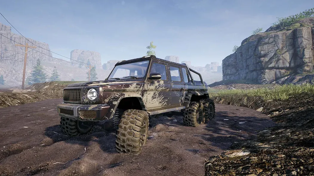 Off Road 4x4 Driving Simulator (Офф Роад)  [МОД Бесконечные монеты] Screenshot 1