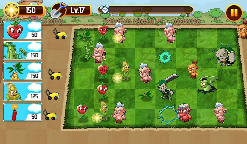 Plants vs Goblins 4 (Планты против Гоблинов 4)  [МОД Unlocked] Screenshot 5