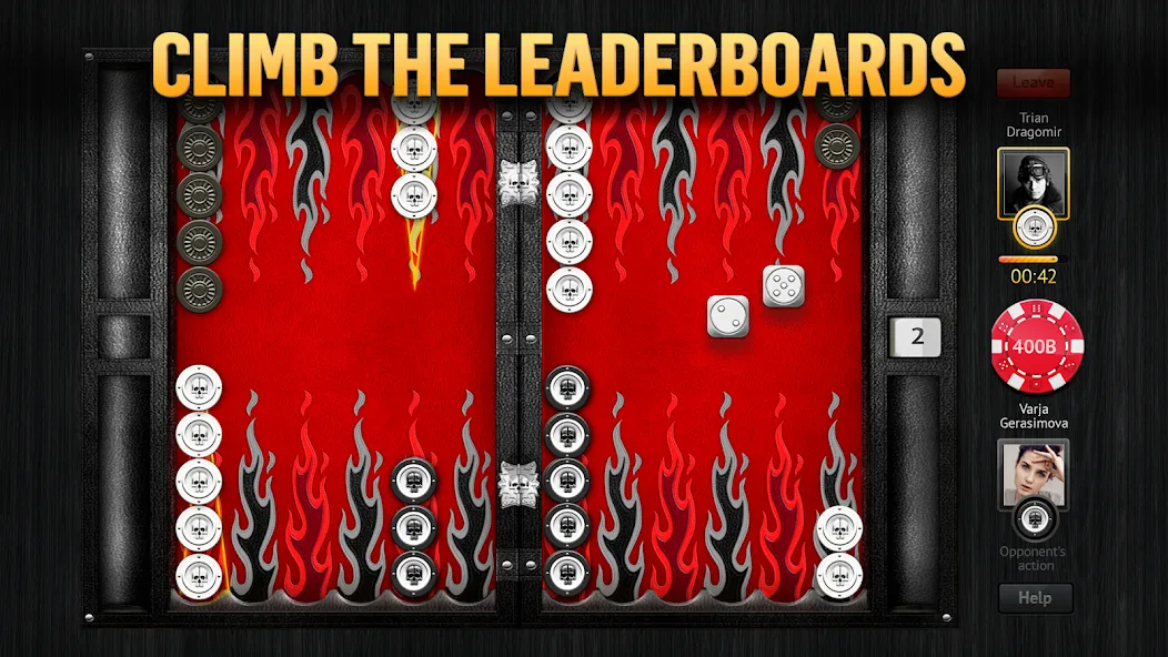 PlayGem Backgammon Play Live  [МОД Unlocked] Screenshot 4