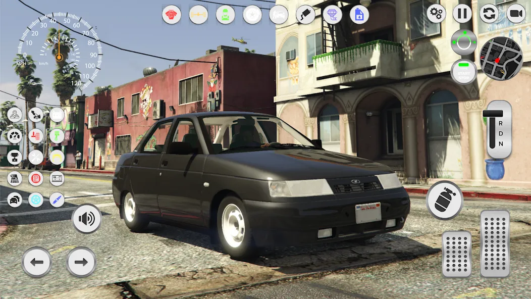 Lada 2110: Urban Simulator  [МОД Menu] Screenshot 5