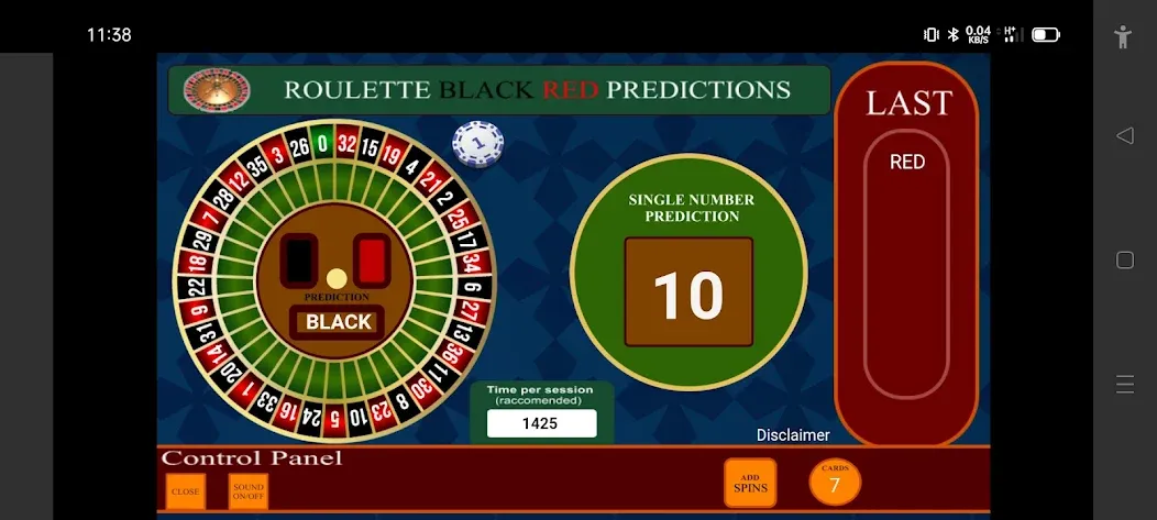 Roulette Black Red Calculator (Рулетка Черное Красное Калькулятор)  [МОД Много денег] Screenshot 2