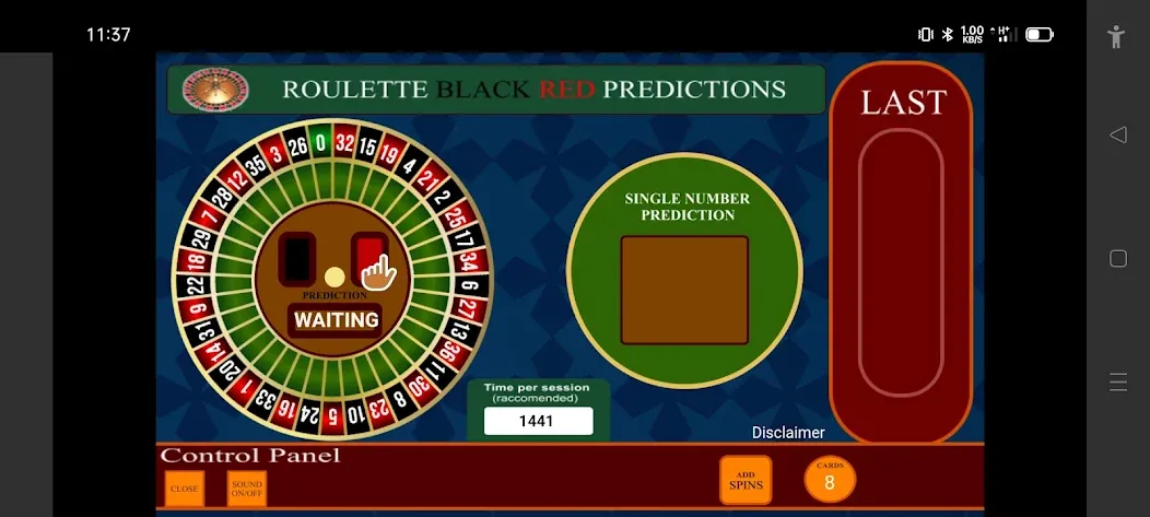 Roulette Black Red Calculator (Рулетка Черное Красное Калькулятор)  [МОД Много денег] Screenshot 3