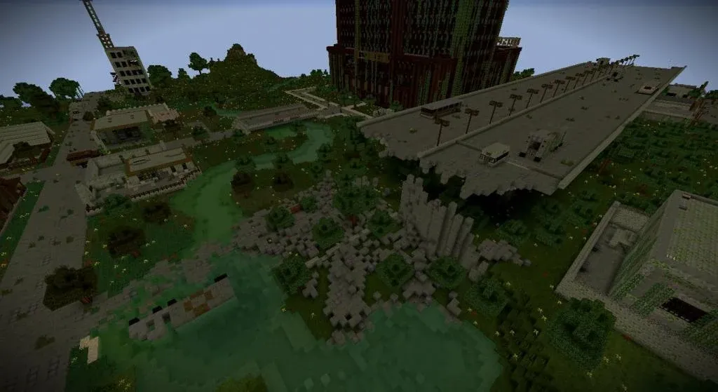 Zombie Apocalypse map for MCPE  [МОД Menu] Screenshot 3