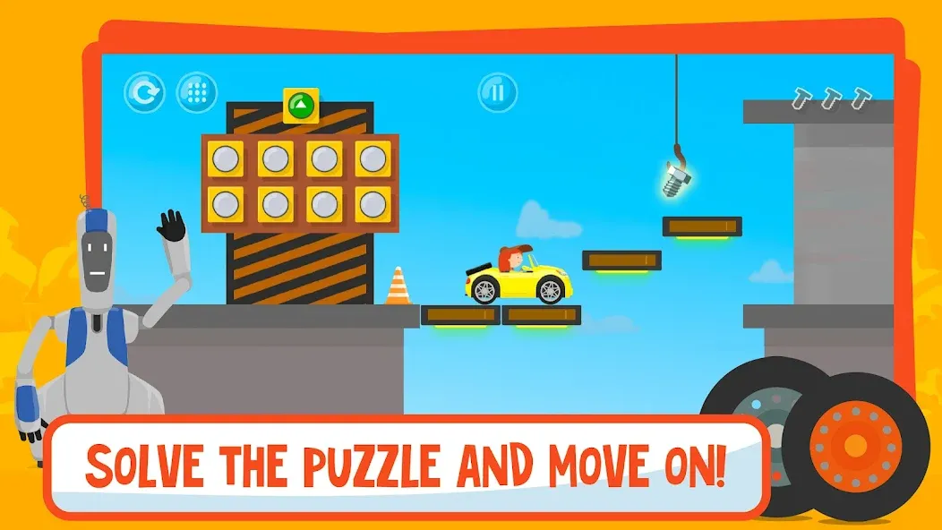 McWheelie logic games for kids  [МОД Mega Pack] Screenshot 1