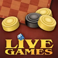 Скачать взлом Checkers LiveGames online  [МОД Mega Pack] - стабильная версия apk на Андроид