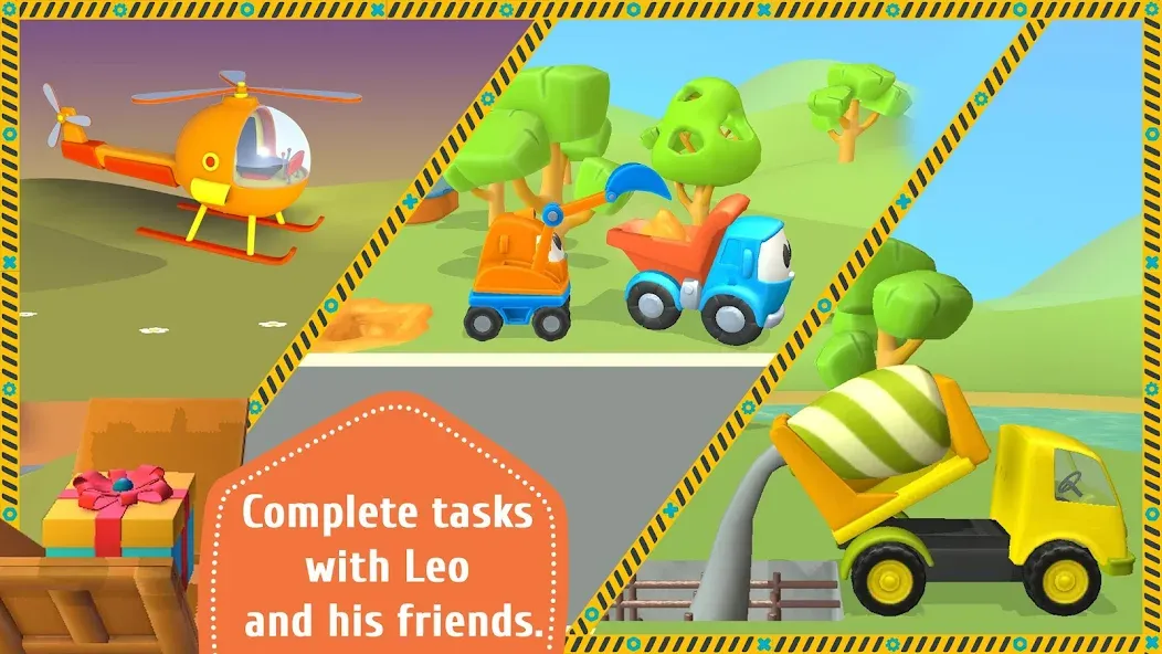 Leo and Сars: games for kids  [МОД Menu] Screenshot 3