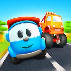 Скачать взломанную Leo 2: Puzzles & Cars for Kids  [МОД Menu] - полная версия apk на Андроид