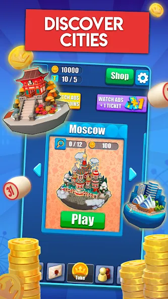 Russian Loto online  [МОД Menu] Screenshot 3