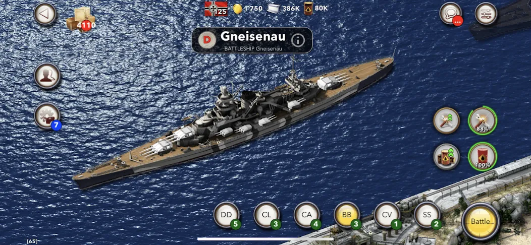 Navy Field: Online Sea Battles (НеиФилд)  [МОД Unlimited Money] Screenshot 2