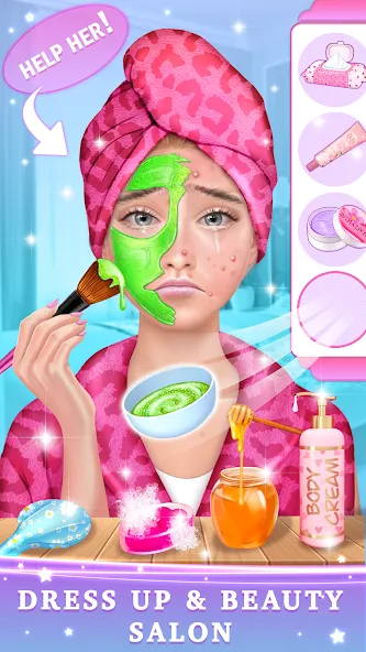 BFF Makeover - Spa & Dress Up  [МОД Все открыто] Screenshot 1