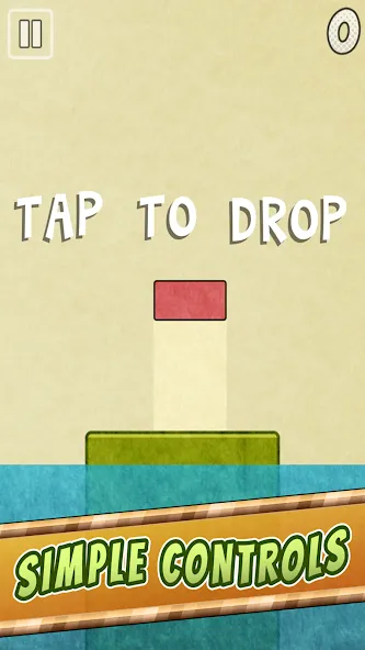 Drop Stack Block Stacking Game (Дроп Стэк блочная игра с укладкой блоков)  [МОД Unlimited Money] Screenshot 3