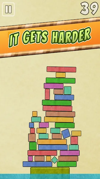 Drop Stack Block Stacking Game (Дроп Стэк блочная игра с укладкой блоков)  [МОД Unlimited Money] Screenshot 5