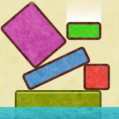 Взлом Drop Stack Block Stacking Game (Дроп Стэк блочная игра с укладкой блоков)  [МОД Unlimited Money] - стабильная версия apk на Андроид